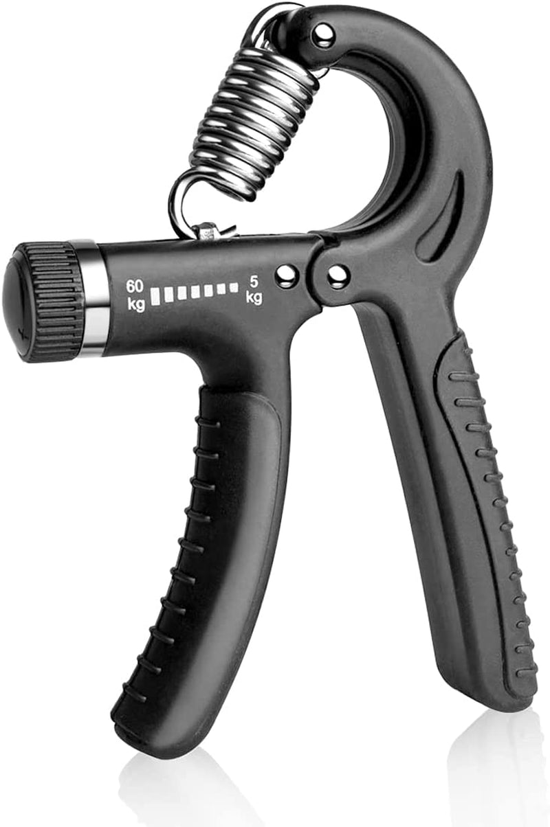 Adjustable Hand Grip Strengthener - 22-132 lbs Resistance Trainer for Forearm Exercise, Rehabilitation, and Athletic Performance