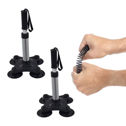 Heavy-Duty Arm Wrestling Trainer with 4 Suction Cups - Forearm and Wrist Muscle Development Exercise Equipment